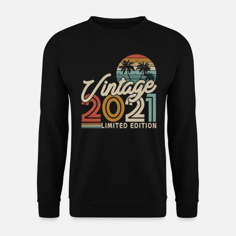 Legendärer Jahrgang 2021 - Unisex Pullover - Schwarz