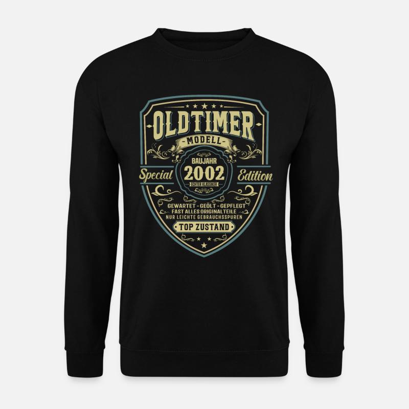 Legendäres Geburtsjahr 2002 - Unisex Pullover - Schwarz
