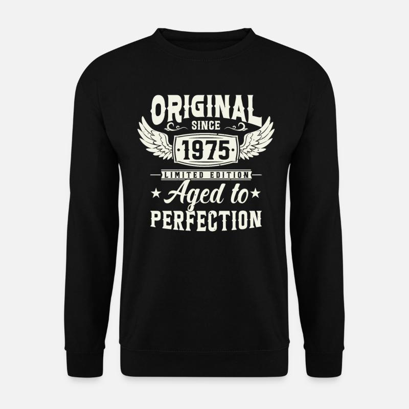 Birthday Legend '75 - Unisex Sweatshirt - black