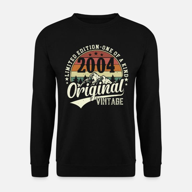 Legendäres Jahrgang 2004 - Unisex Pullover - Schwarz