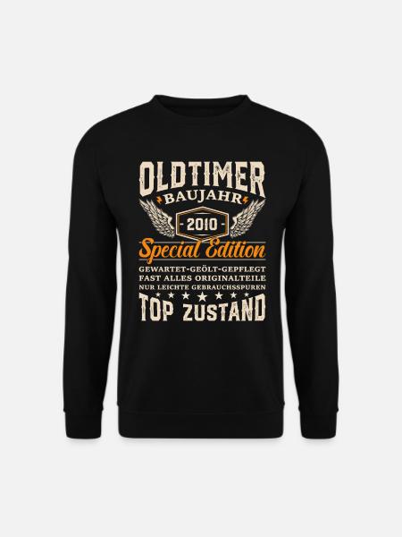 Retro Geschenkidee 2010 - Unisex Pullover - Schwarz