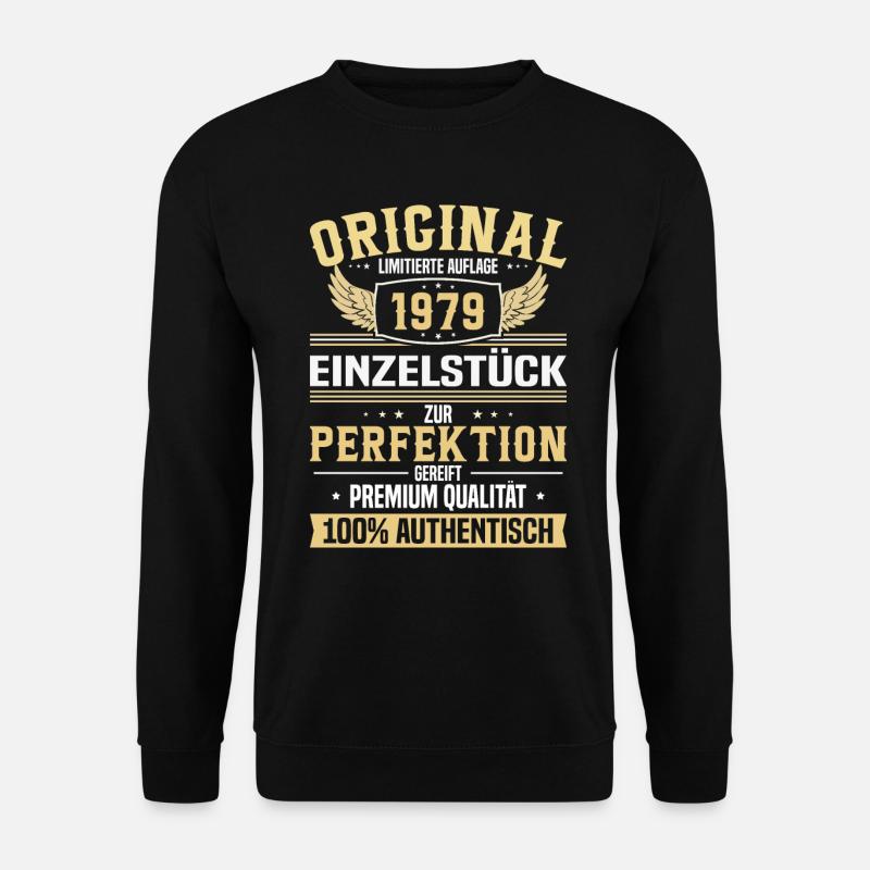 1979 Limitierte Auflage - Unisex Pullover - Schwarz
