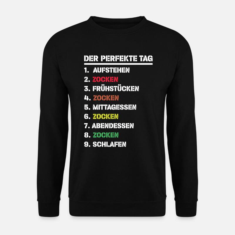 Zockertraum - Unisex Pullover - Schwarz