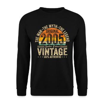 Mythos 2005 Limited Edition - Unisex Sweatshirt - black - Front - Alina (178cm) & Michal (187cm)