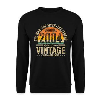 Ewig jung 2004 - Sweat-shirt Unisexe - noir - Devant - Alina (178cm) & Michal (187cm)