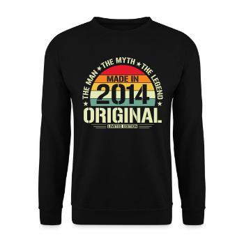 Légendes de 2014 - Sweat-shirt Unisexe - noir - Devant - Alina (178cm) & Michal (187cm)