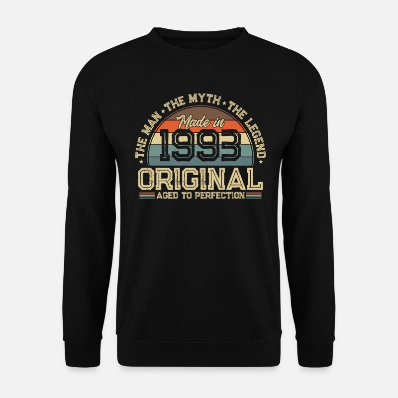 Legendary 1993 Birthday - Unisex Sweatshirt - black
