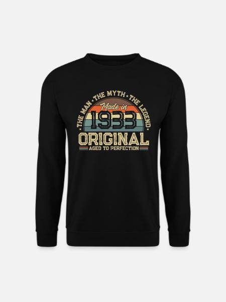 Incomparable 1933 - Sweat-shirt Unisexe - noir