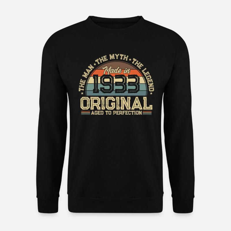 Incomparable 1933 - Sweat-shirt Unisexe - noir