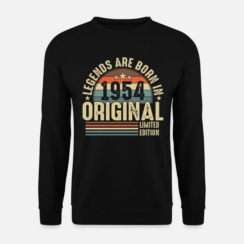 Legendäres 1954 - Unisex Pullover - Schwarz