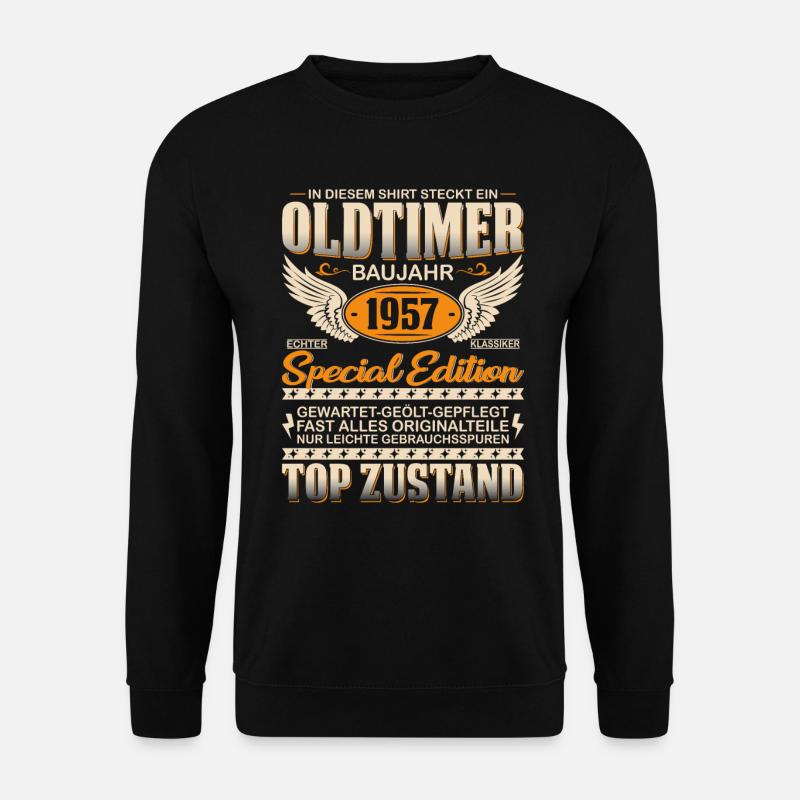 1957 Klassiker - Unisex Pullover - Schwarz