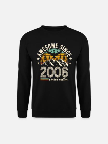 Born in 2006 - Unisex Sweatshirt - black