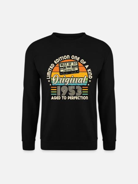 1953 Birthday - Unisex Sweatshirt - black