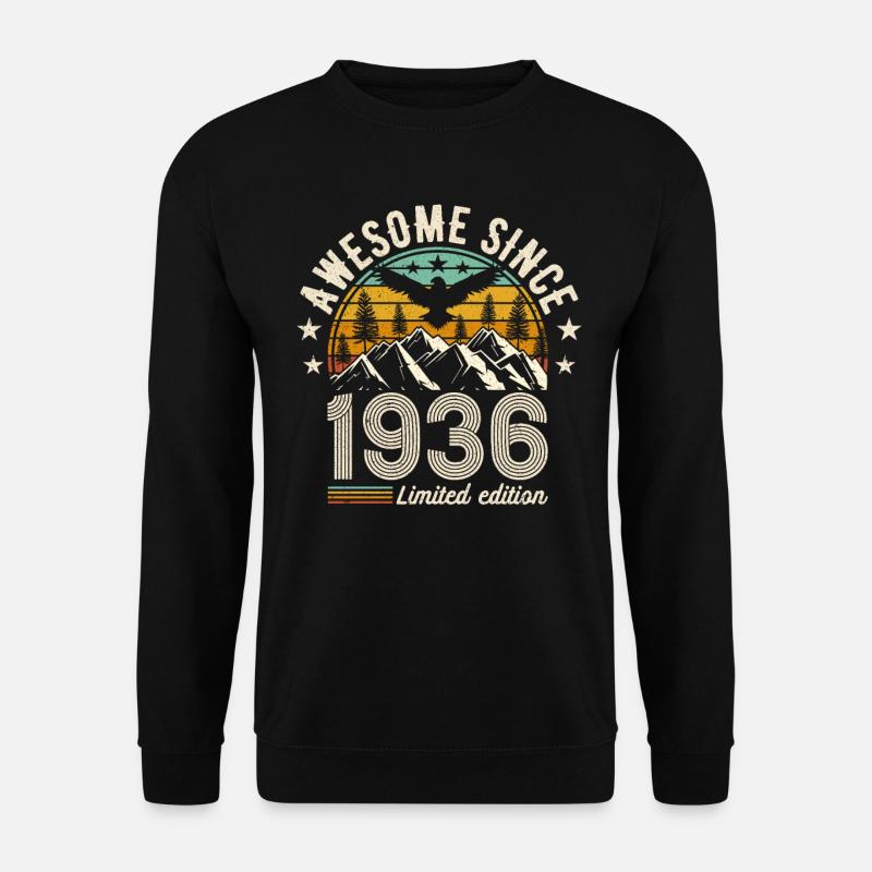 1936 - A legendary year - Unisex Sweatshirt - black