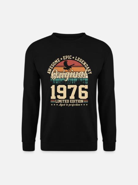 1976 - Your Year of Legends - Unisex Sweatshirt - black