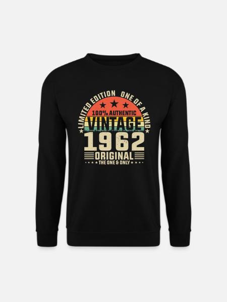 1962 – A legendary year - Unisex Sweatshirt - black