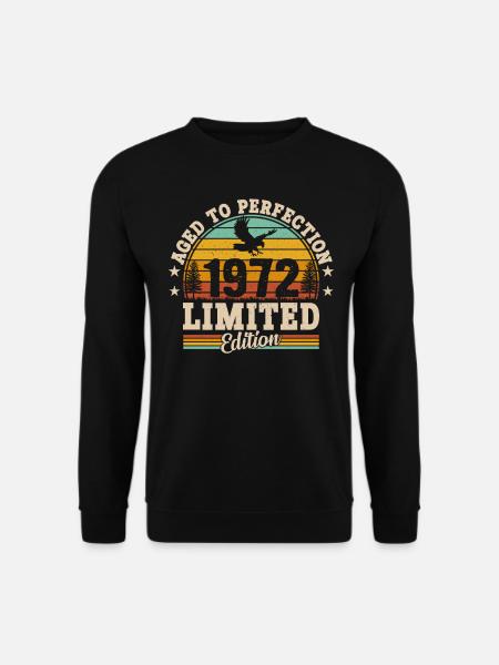 1972 - A legendary year - Unisex Sweatshirt - black