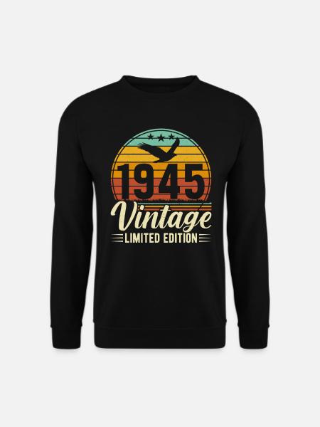 1945 - A timeless masterpiece - Unisex Sweatshirt - black