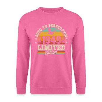 Geburtstagslegende 1949 - Unisex Pullover - Pink - Vorne