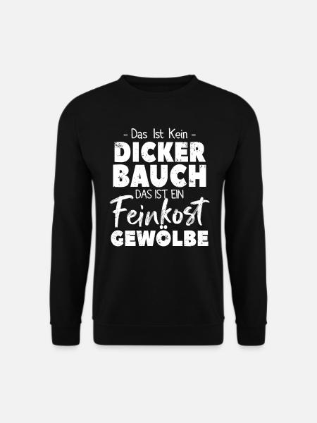 Feinkostgewölbe Spruch - Unisex Pullover - Schwarz