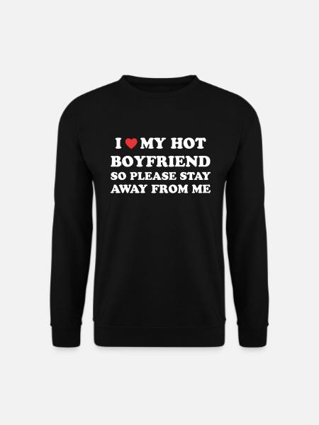 Love my hot friend - Unisex Sweatshirt - black