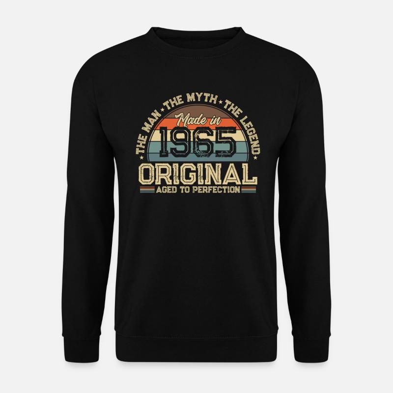 Legendary 59th birthday 1965 - Unisex Sweatshirt - black