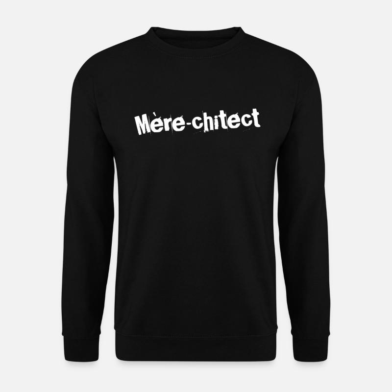 Mère-chitect Magic - Sweat-shirt Unisexe - noir