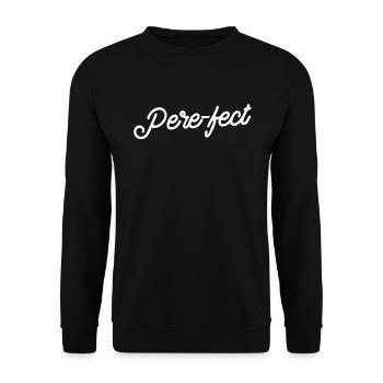 Père-fect Bliss - Unisex Pullover - Schwarz - Vorne - Alina (178cm) & Michal (187cm)