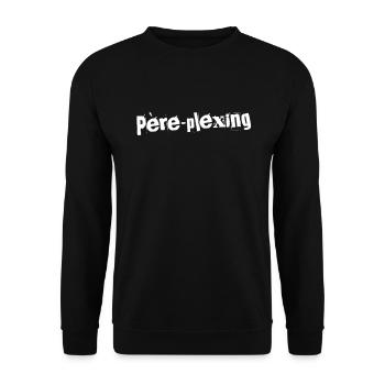 Père-plexing Éclatant - Sweat-shirt Unisexe - noir - Devant - Alina (178cm) & Michal (187cm)