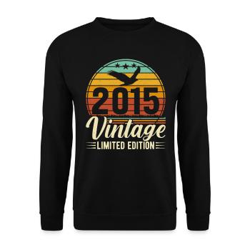 Geboren Legenden 2015 - Unisex Pullover - Schwarz - Vorne - Alina (178cm) & Michal (187cm)