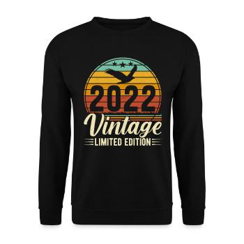 Millésime 2022 Légendes - Sweat-shirt Unisexe - noir - Devant - Alina (178cm) & Michal (187cm)