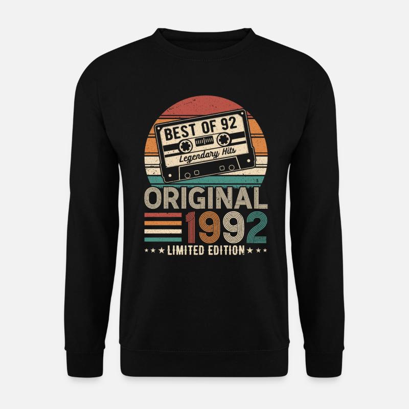 32nd Anniversary 1992 - Unisex Sweatshirt - black