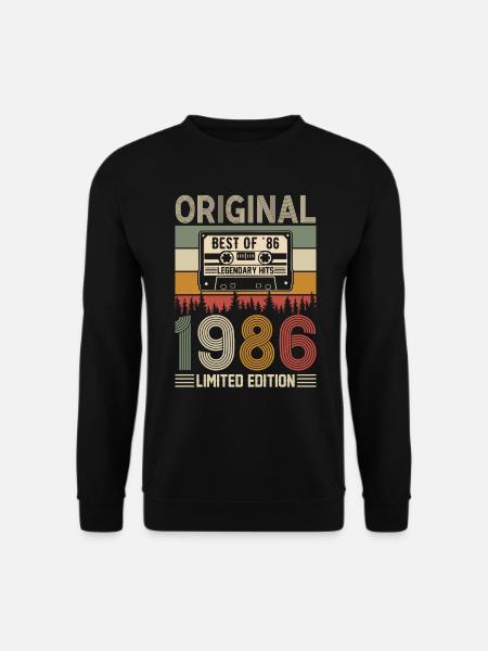 Légendes de 1986 - Sweat-shirt Unisexe - noir