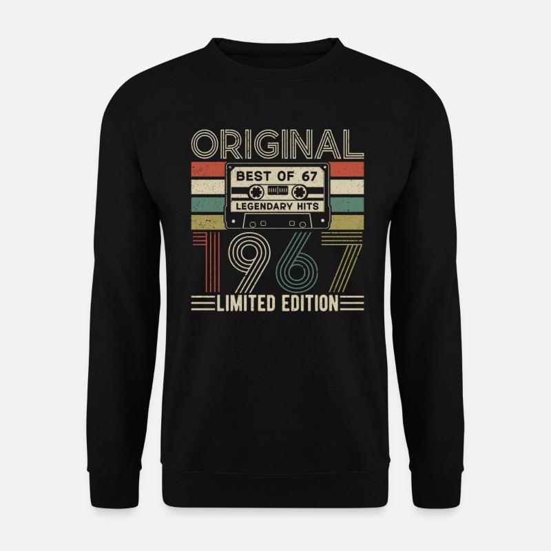 Geboren Legenden '67 - Unisex Pullover - Schwarz