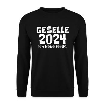 Journeyman 2024 Finisher - Unisex Sweatshirt - black - Front - Alina (178cm) & Michal (187cm)