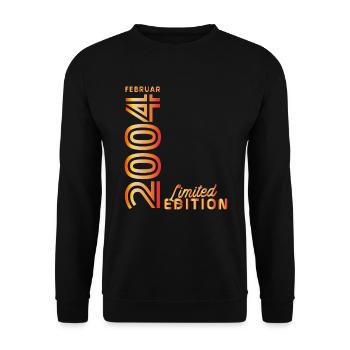 Édition anniversaire 20 ans - Février 2004 - Sweat-shirt Unisexe - noir - Devant - Alina (178cm) & Michal (187cm)