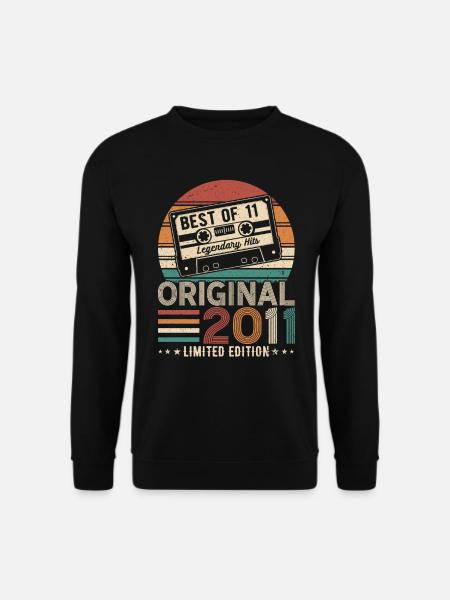 Birthday legend 2011 - Unisex Sweatshirt - black