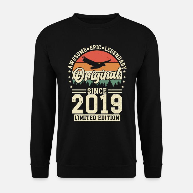 Anniversary joy 2019 - Unisex Sweatshirt - black