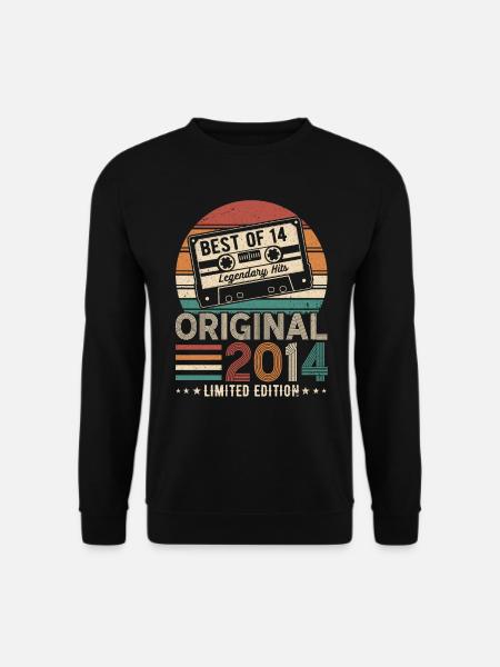 Jubiläumsfreude 2014 - Unisex Pullover - Schwarz