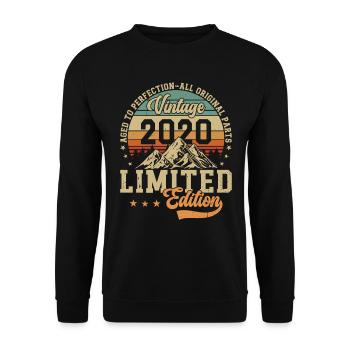 2020 - Sweat-shirt Unisexe - noir - Devant - Alina (178cm) & Michal (187cm)