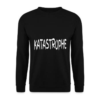 Katastrophe - Unisex Pullover - Schwarz - Vorne - Alina (178cm) & Michal (187cm)
