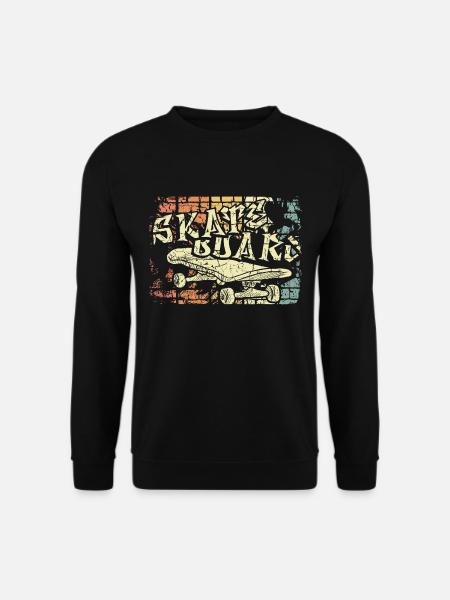 skateboard - Unisex Sweatshirt - black