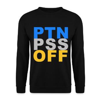 PTN PSS OFF Ukraine - Unisex Sweatshirt - black - Front - Alina (178cm) & Michal (187cm)