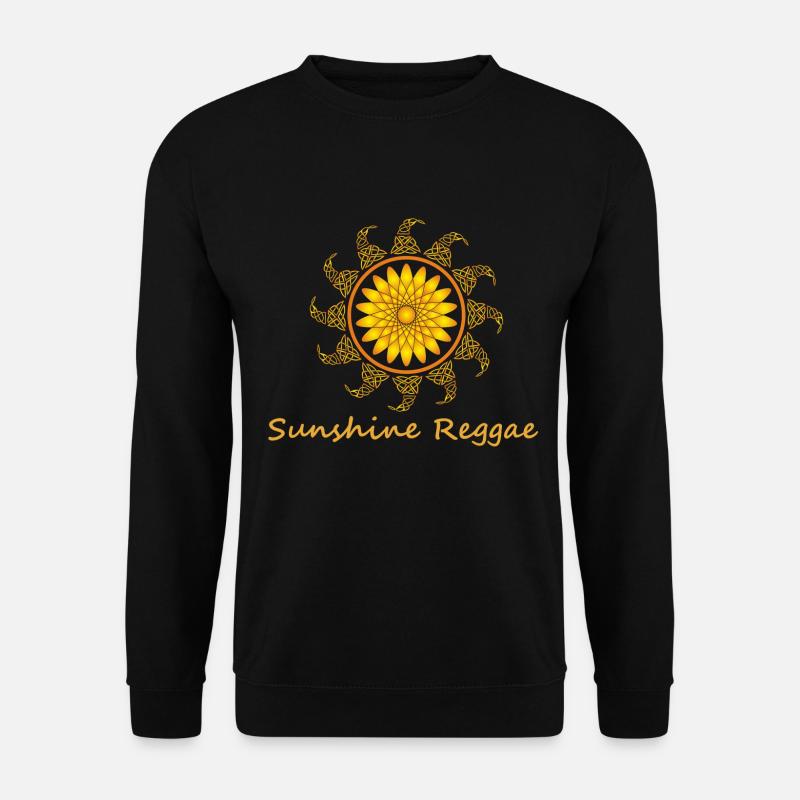 reggae soleil - Sweat-shirt Unisexe - noir