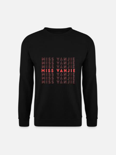 Miss Vanjie Drag Queen LGBT Geschenk Pride LGBTQ - Unisex Pullover - Schwarz