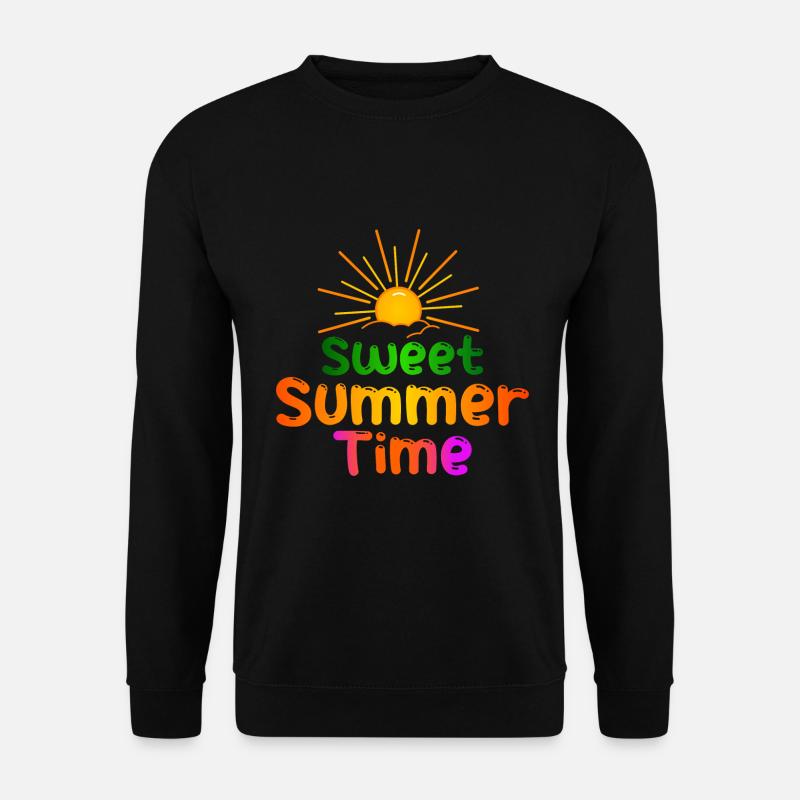 sweet summertime - Unisex Sweatshirt - black