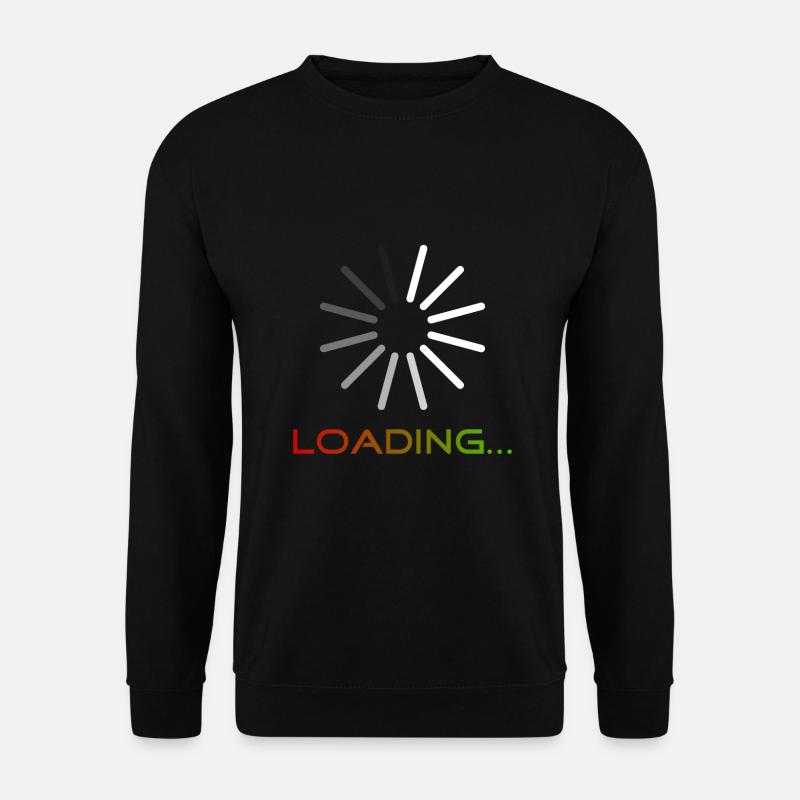 Loading - Unisex Pullover - Schwarz