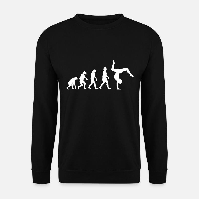 Handstand Evolution - Unisex Pullover - Schwarz