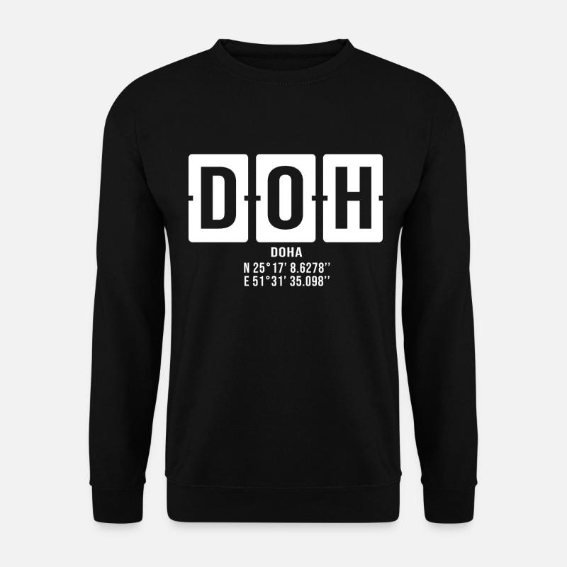 Qatar Doha Doha Qatra - Unisex Sweatshirt - black