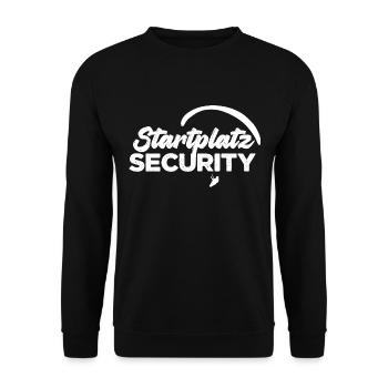 Startplatz Security - Unisex Pullover - Schwarz - Vorne - Alina (178cm) & Michal (187cm)